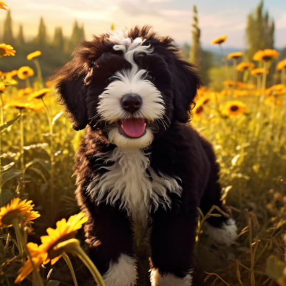 Portuguese Water Dog puppy